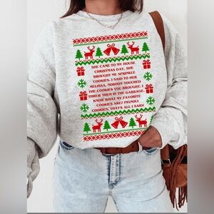 RHONJ  “She bought me Sprinkle Cookies” Sweatshirt